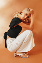 Load image into Gallery viewer, VG Watch The Runway Ribbed Midi Skirt // White