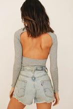 Load image into Gallery viewer, The Movement Open Back Top // Grey