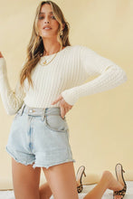 Load image into Gallery viewer, All For One Knit // Cream