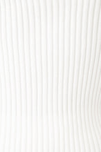 Load image into Gallery viewer, Balmy Cocktails Ribbed Knit Midi Skirt // White