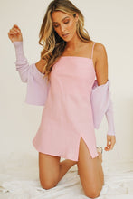 Load image into Gallery viewer, VG Undercover Tie Front Knit Top // Lilac