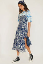 Load image into Gallery viewer, Boat Parties Tie Midi Dress // Navy