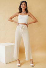 Load image into Gallery viewer, Style Spotlight Ribbed Knit Pants // Natural