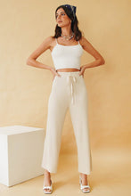 Load image into Gallery viewer, Style Spotlight Ribbed Knit Pants // Natural