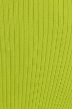 Load image into Gallery viewer, VG Undercover Tie Front Knit Top // Lime