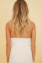 Load image into Gallery viewer, Summer Edit Knit Halter Top // White