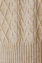 Load image into Gallery viewer, On My Way Knit Mini Skirt // Beige