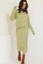 Load image into Gallery viewer, The Connection Knit Set // Sage