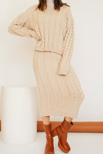 Load image into Gallery viewer, The Connection Knit Set // Natural