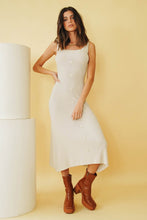Load image into Gallery viewer, Street Style Icons Knit Midi Dress // Natural