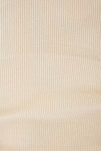 Load image into Gallery viewer, Golden Line Ribbed Top // Natural