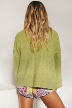 Load image into Gallery viewer, Home To Sicily Knit Cardigan // Lime