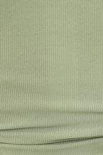 Load image into Gallery viewer, For Now Ribbed Drawstring Top // Sage