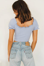 Load image into Gallery viewer, Nala Tie Front Top // Lake