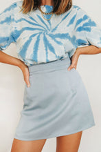 Load image into Gallery viewer, VG Front Row Mini Skirt // Blue
