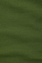 Load image into Gallery viewer, Golden Line Ribbed Top // Khaki