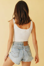 Load image into Gallery viewer, Last Time Button Front Top // White
