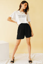 Load image into Gallery viewer, Buckle Down Shorts // Black