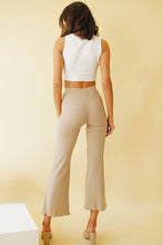 Load image into Gallery viewer, Lost In New York Ribbed Pants // Taupe