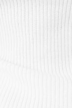 Load image into Gallery viewer, London Underground Drawstring Knit Top // White