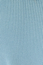 Load image into Gallery viewer, Chance Moments Button Front Knit Top // Sky