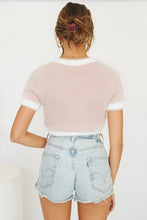 Load image into Gallery viewer, Chic Collection Button Front Knit Top // Musk
