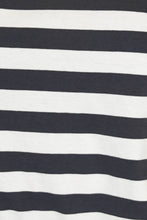 Load image into Gallery viewer, Heading To France Stripe Tee // Navy