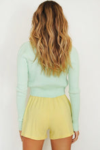 Load image into Gallery viewer, Classic Chic Ribbed Knit Top // Mint