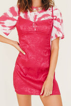 Load image into Gallery viewer, 90's Party Scene Mini Dress // Hot Pink