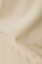 Load image into Gallery viewer, Camera Style Button Front Knit Top // Natural