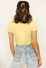 Load image into Gallery viewer, Young Thing Wrap Top // Lemon