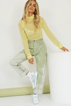 Load image into Gallery viewer, Disco Baby Mesh Top // Yellow