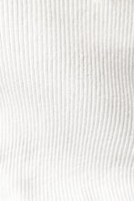 Load image into Gallery viewer, Lead To Believe Drawstring Knit Top // White