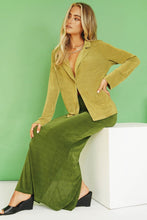 Load image into Gallery viewer, VG Check It Out Maxi Skirt // Forest