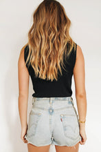 Load image into Gallery viewer, Revolution Ribbed Knit Top // Black