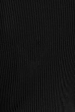 Load image into Gallery viewer, Revolution Ribbed Knit Top // Black