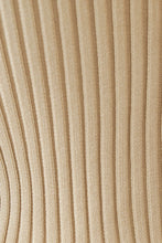 Load image into Gallery viewer, Last Minute Zip Front Knit Top // Natural