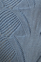 Load image into Gallery viewer, New Creative Button Front Knit Top // Lake