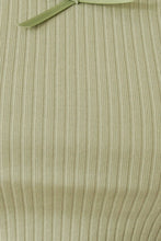 Load image into Gallery viewer, Les Mémoires Ribbed Top // Sage