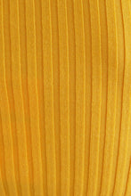 Load image into Gallery viewer, First Thought Ribbed Knit Top // Yellow
