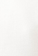 Load image into Gallery viewer, Along The Street Button Front Knit Top // White