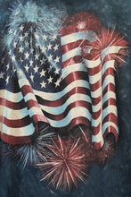 Load image into Gallery viewer, Vintage Flag Tee // T024