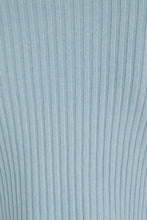 Load image into Gallery viewer, At First Sight Button Front Knit Top // Sky