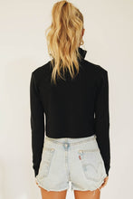 Load image into Gallery viewer, Famous Groupies Knit Top // Black