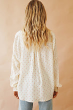 Load image into Gallery viewer, VG Paris In Spring Button Front Shirt // Cream
