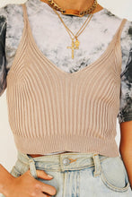 Load image into Gallery viewer, Feel Good Summer Knit Top // Natural