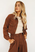Load image into Gallery viewer, New York Designer Jacket // Chocolate