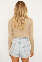 Load image into Gallery viewer, Season Forecast Button Front Knit Top // Taupe