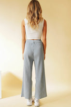 Load image into Gallery viewer, Style Spotlight Ribbed Knit Pants // Lake