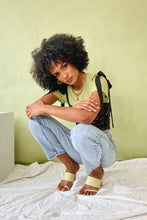 Load image into Gallery viewer, French Coastline Tie Top // Floral